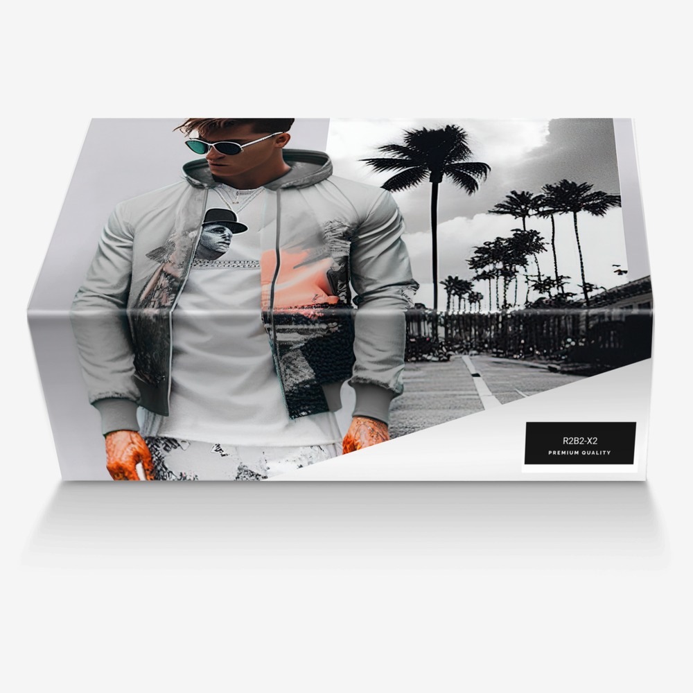 R2b2-X2 custom made in Italy shoes by Robert Bailey | Box view