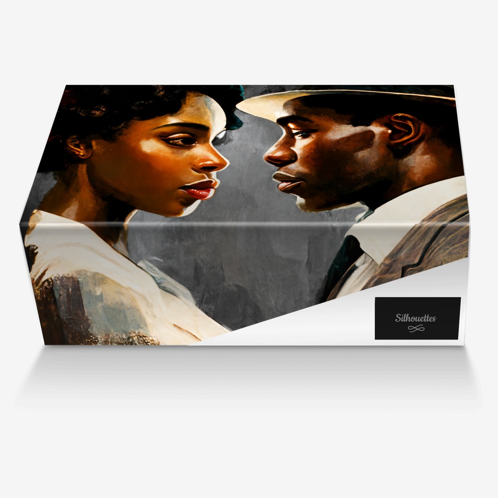 Silhouettes  custom made in Italy shoes by Jermale Jones | Box view