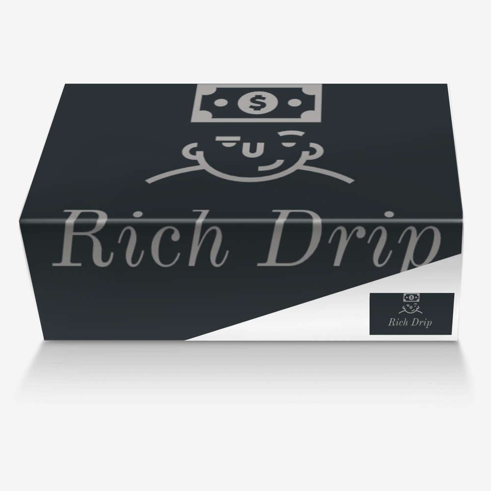 Rich Drip Apparel  custom made in Italy shoes by Da Label Brand Clothing | Box view