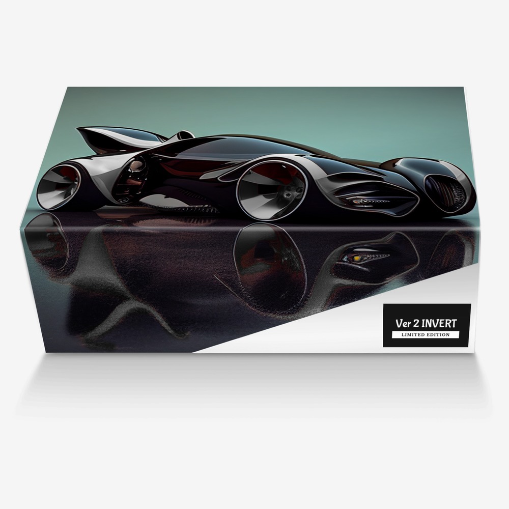 Ver 2 INVERT custom made in Italy shoes by Aiden Malaczewski | Box view