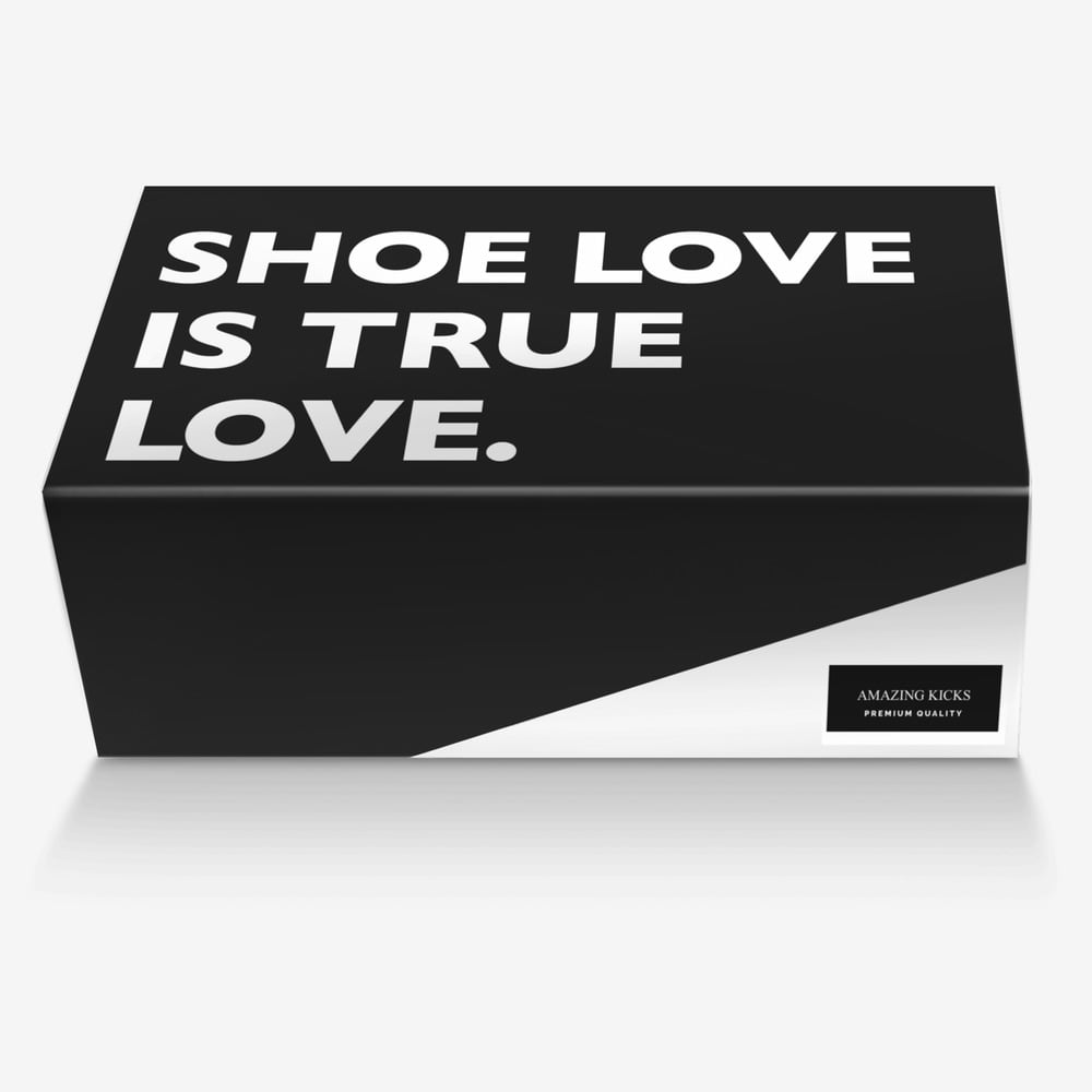Amazing Kicks custom made in Italy shoes by Desiree Johnson | Box view