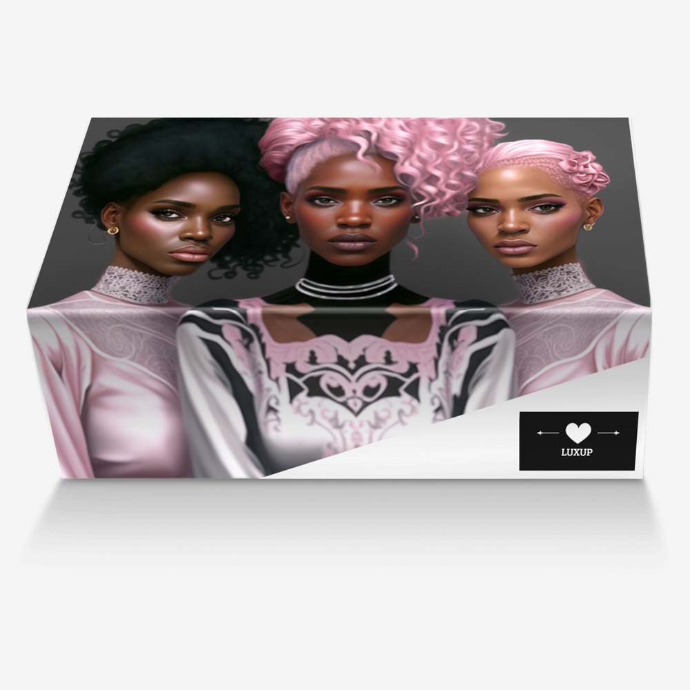 Luxup custom made in Italy shoes by Dwayne White | Box view