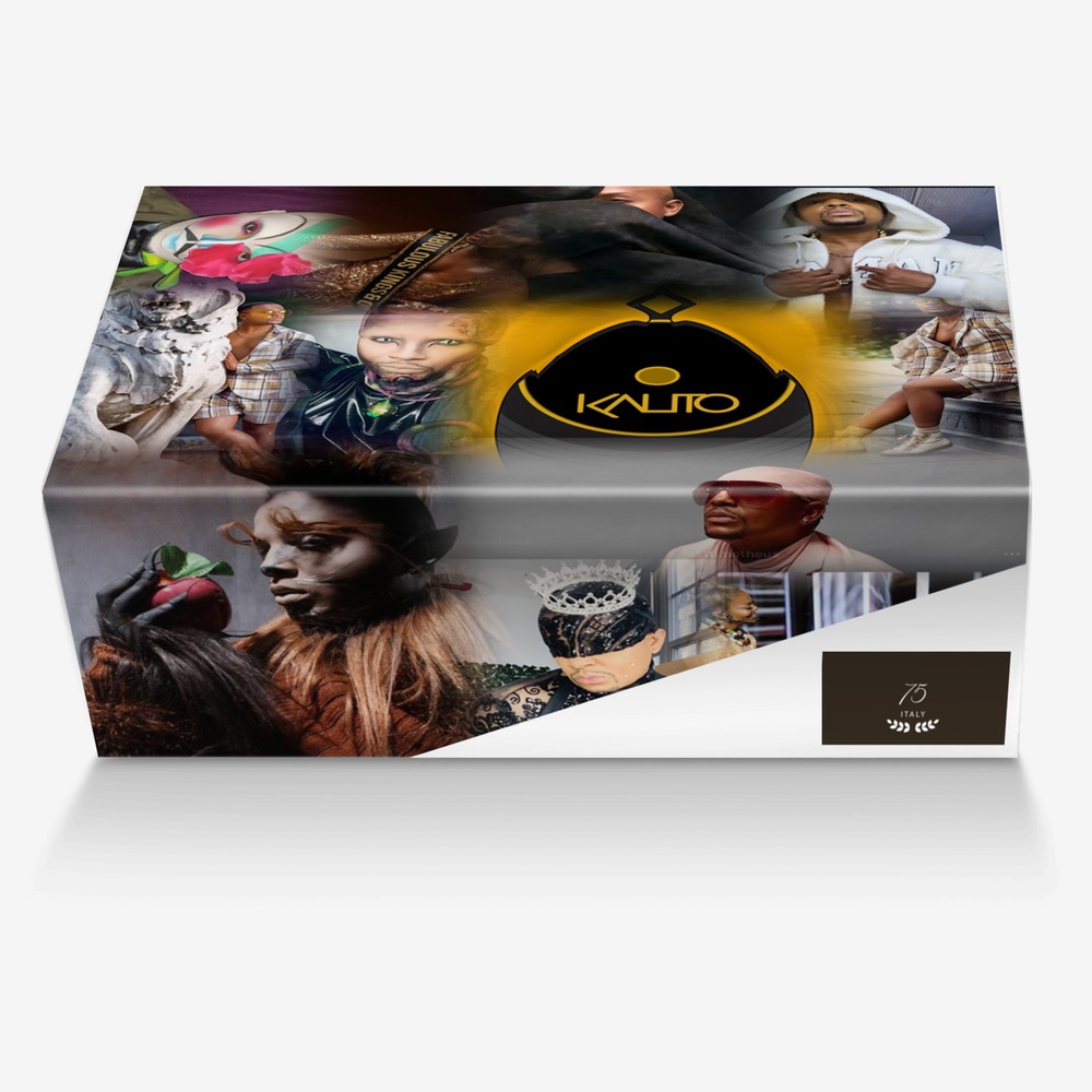 Roman Timbos 75 custom made in Italy shoes by Kalito Ayala | Box view
