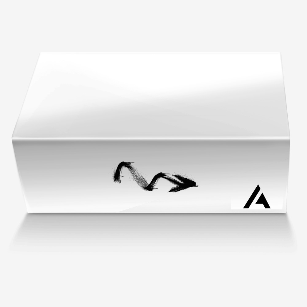 Fresh White Kicks custom made in Italy shoes by Aaron Belyea | Box view