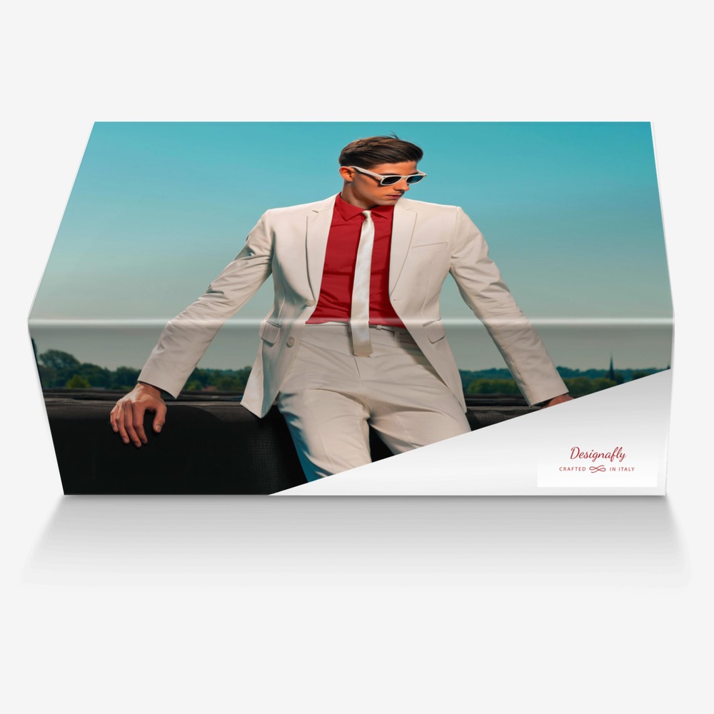 Designafly custom made in Italy shoes by Reynaldo Torres | Box view