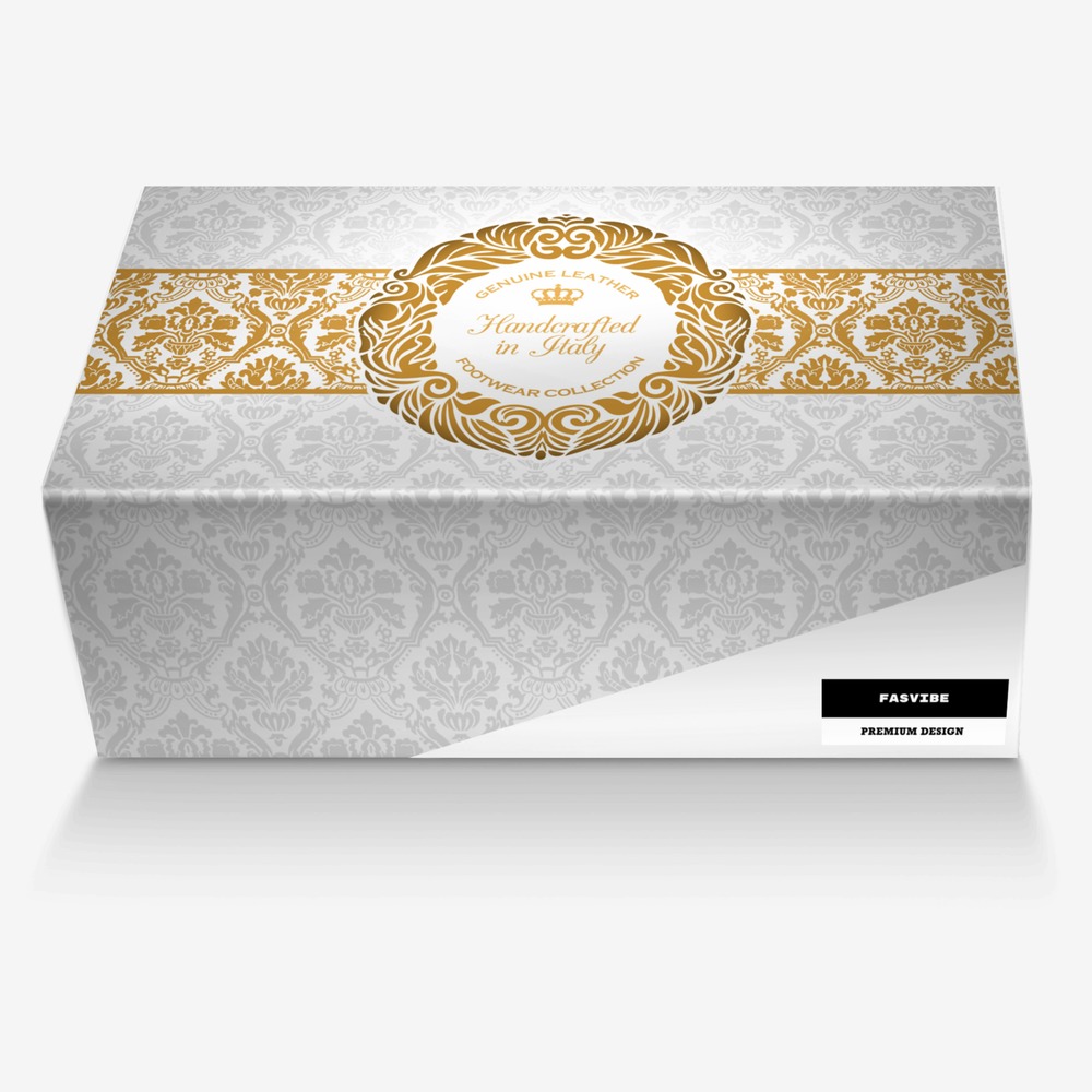 Fasvibe custom made in Italy shoes by Henry L Mcrae Jr | Box view
