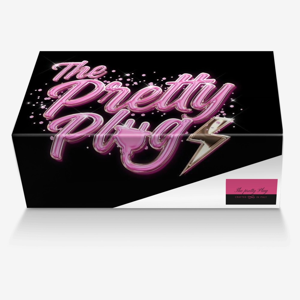 The pretty Plug custom made in Italy shoes by Ny-leeka Jackson | Box view