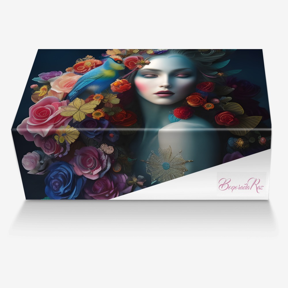 Boqorada Raz  custom made in Italy shoes by Selena A Razo Bell | Box view