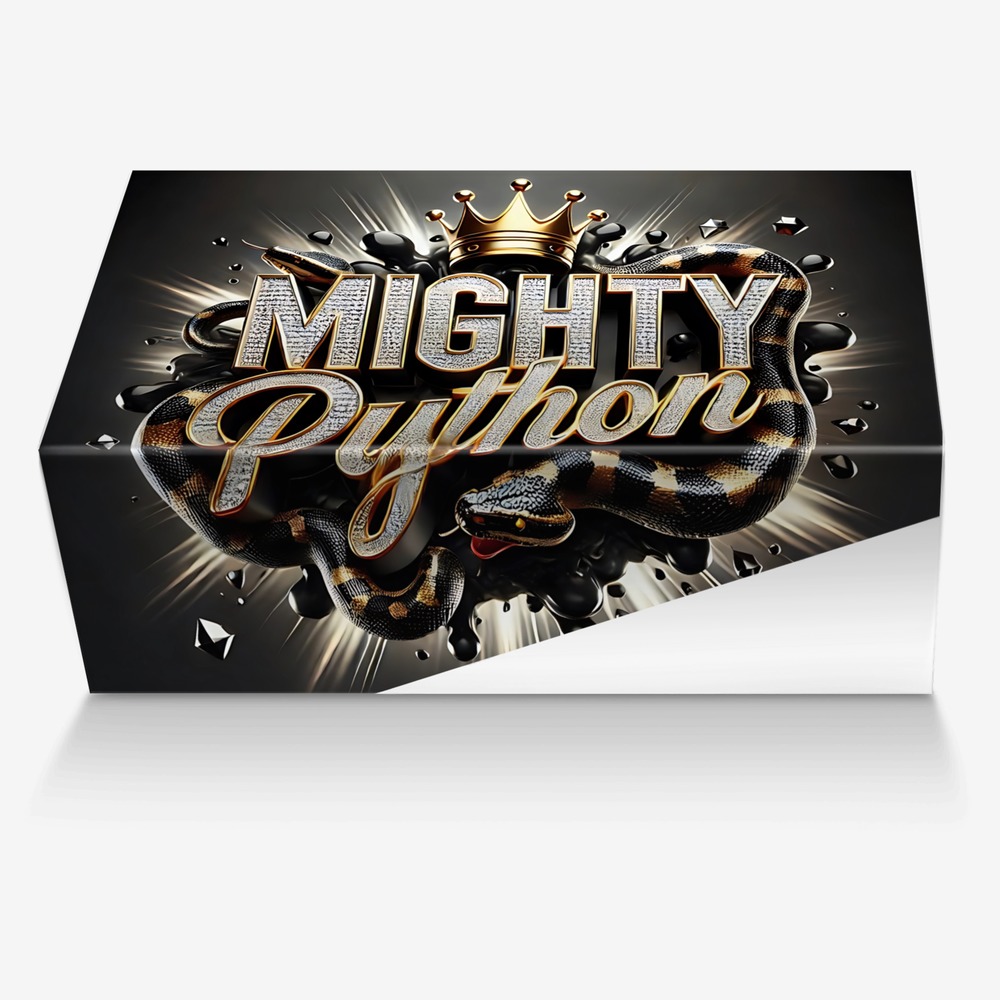 Mighty Python custom made in Italy shoes by Bullish Boutique | Box view