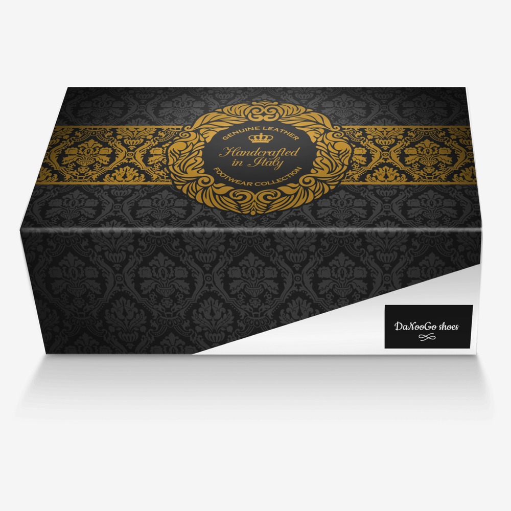 DaNooGo shoes  custom made in Italy shoes by Shametrice Douglas | Box view