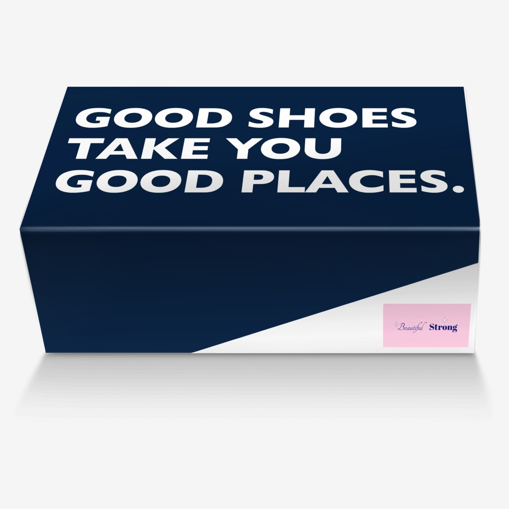 The Horizon custom made in Italy shoes by Linda Strong | Box view