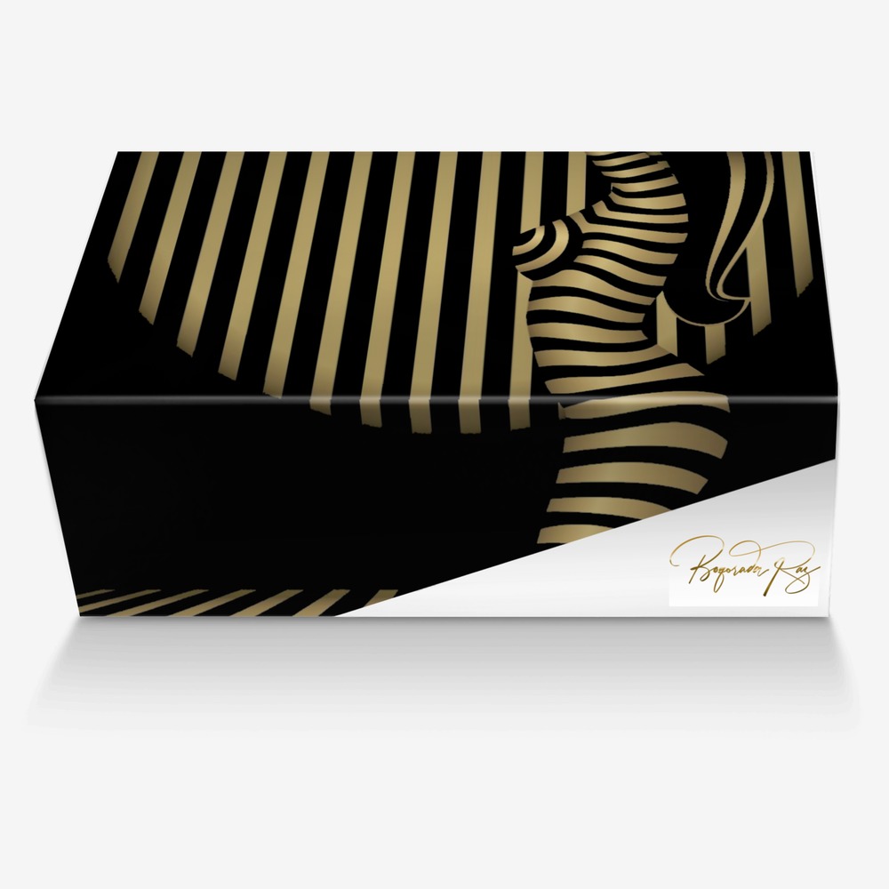 Boqorada Raz custom made in Italy shoes by Selena A Razo Bell | Box view