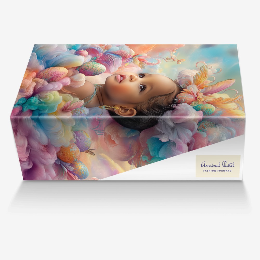 Amiirad Pastel custom made in Italy shoes by Selena A Razo Bell | Box view