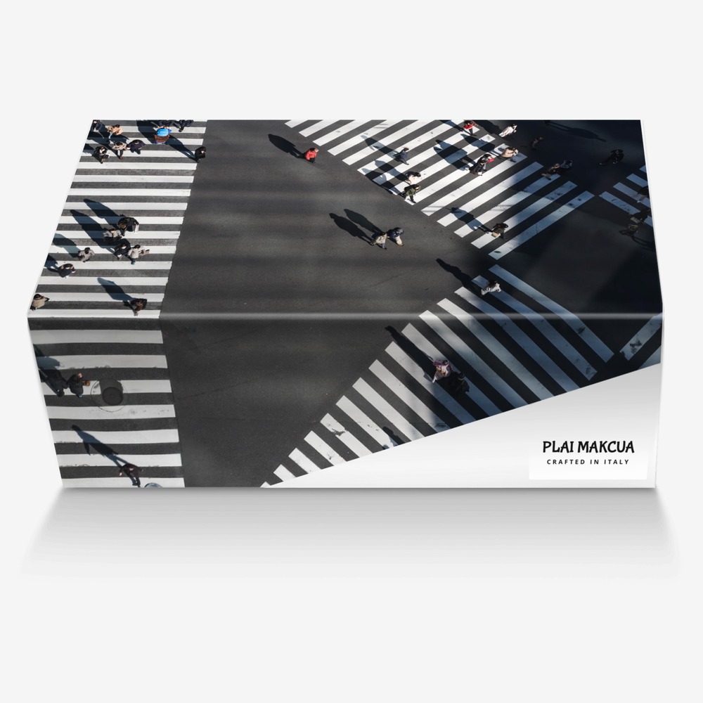 PLAI MAKCUA custom made in Italy shoes by Darryl D Greene | Box view