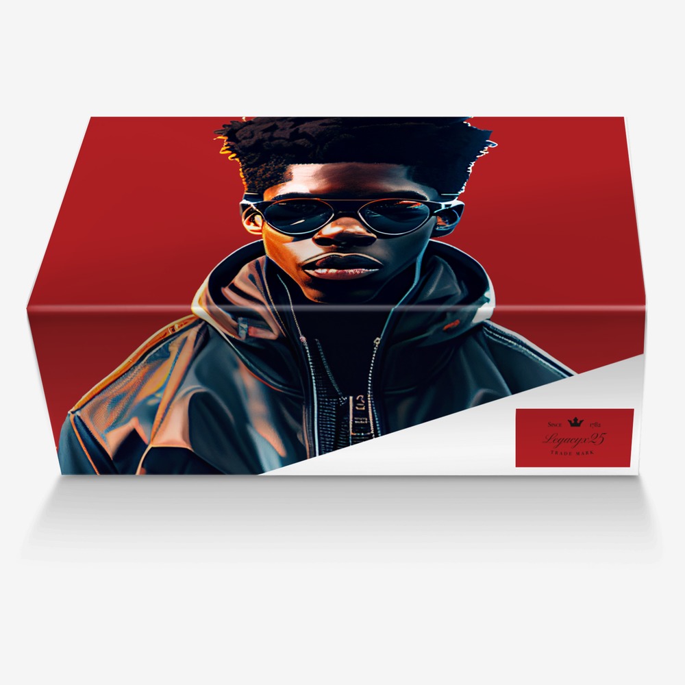Legacyx25 custom made in Italy shoes by Issac Wright | Box view