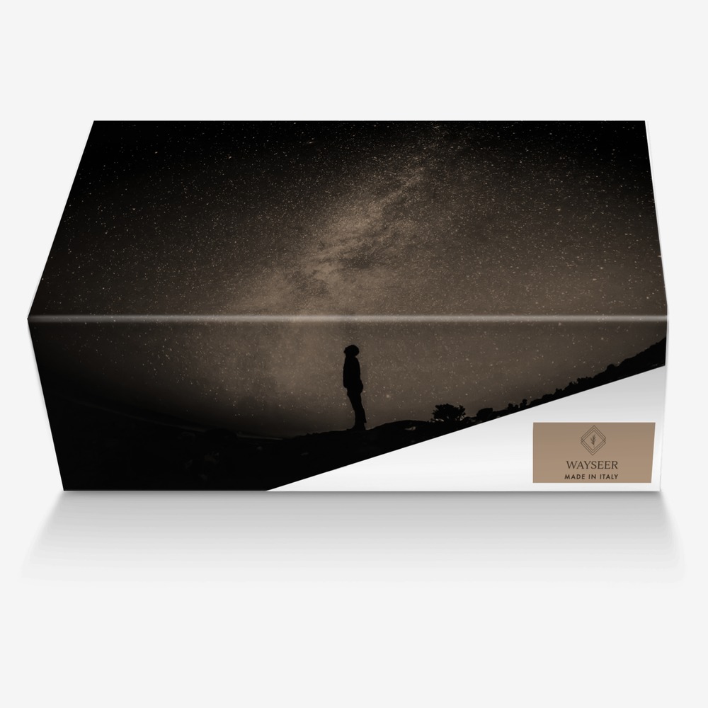 Wayseer custom made in Italy shoes by David Cobb | Box view