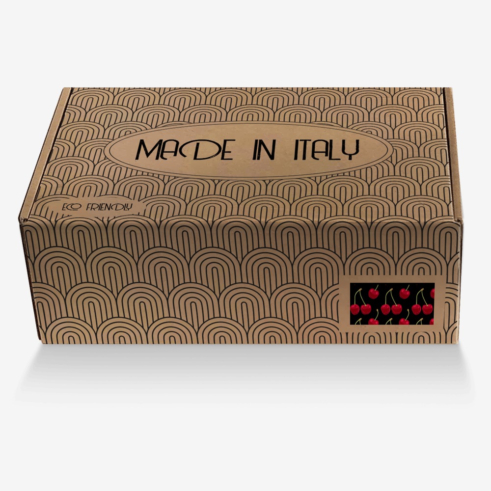 Sweet Terpenes custom made in Italy shoes by Heather Stanley | Box view