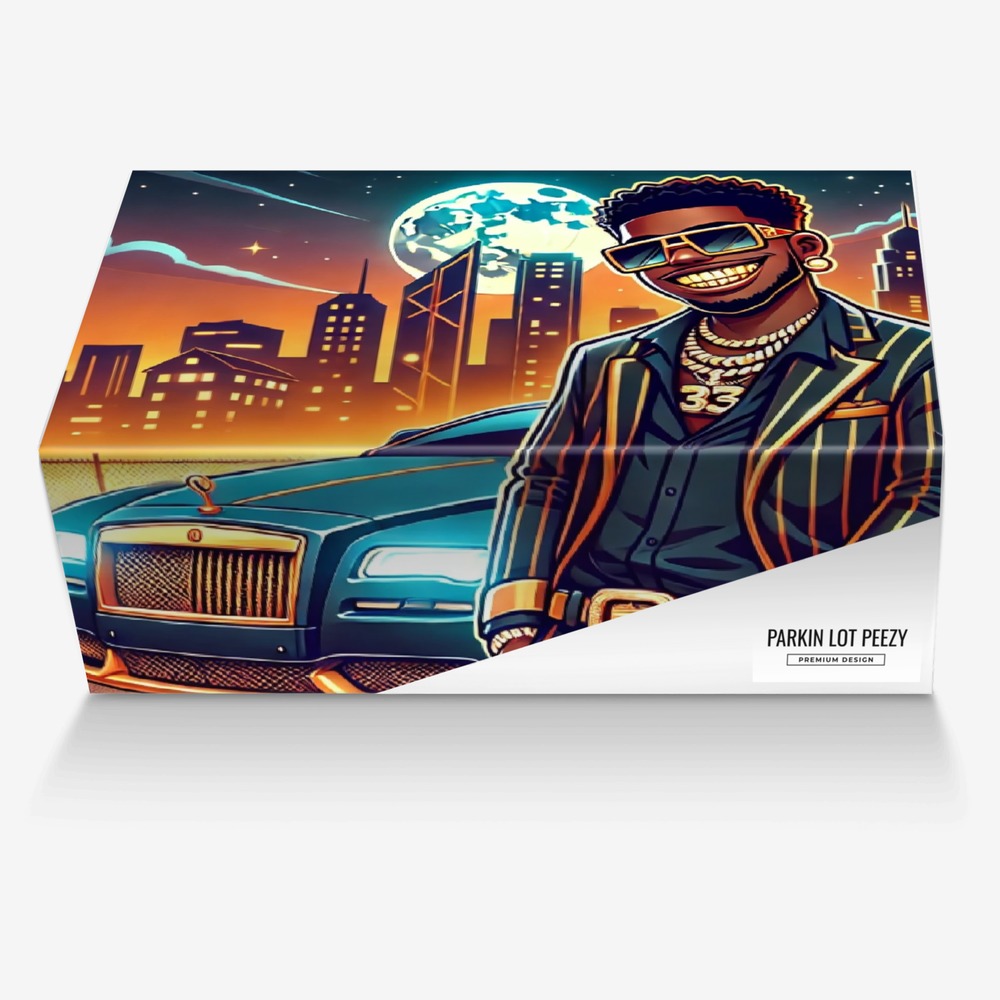 Parkin Lot Peezy custom made in Italy shoes by Robert Quinn | Box view