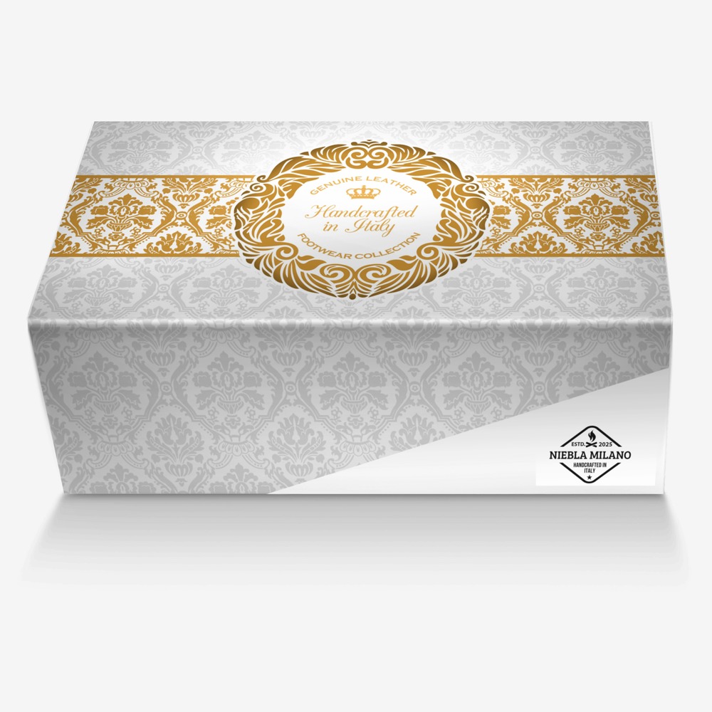 Niebla Milano custom made in Italy shoes by Gerlyn & Dave | Box view