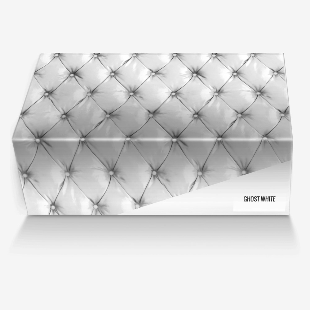 Ghost White custom made in Italy shoes by Kaylyn Smith | Box view