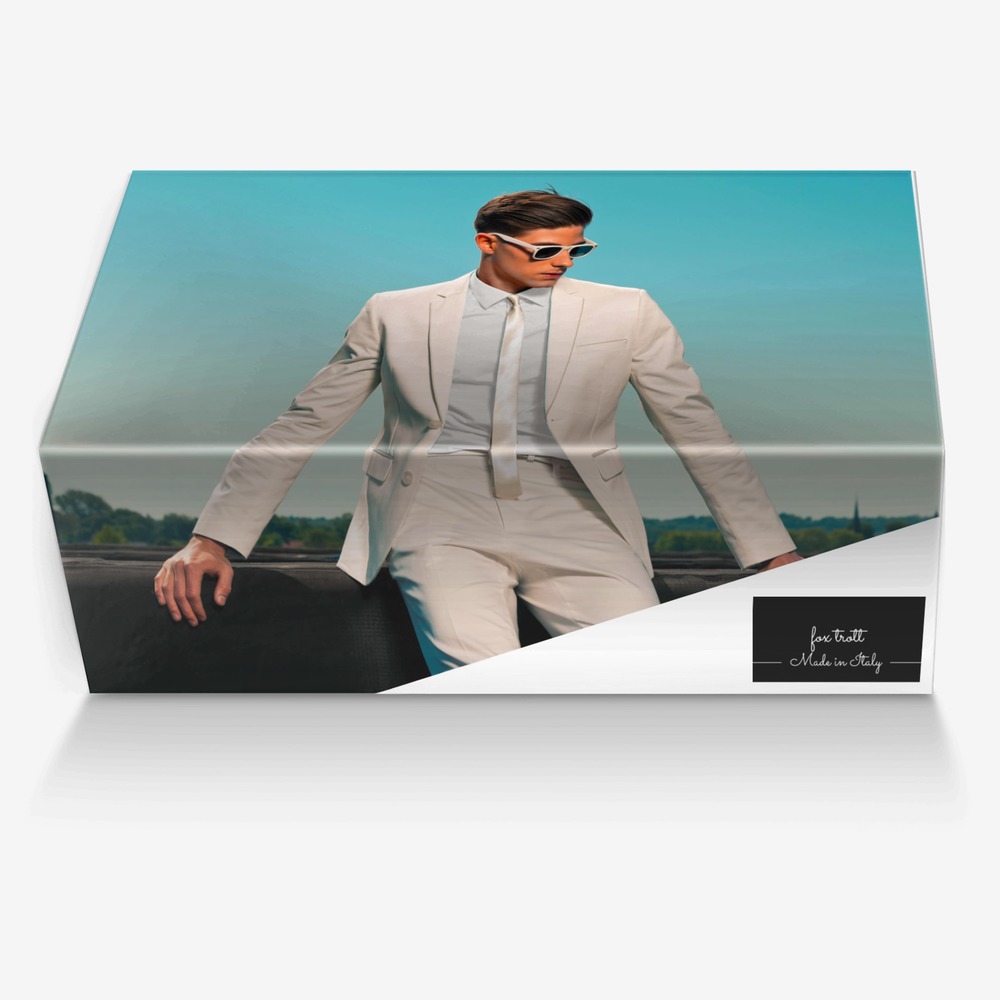 fox trott custom made in Italy shoes by Ms. Rehfeldt | Box view