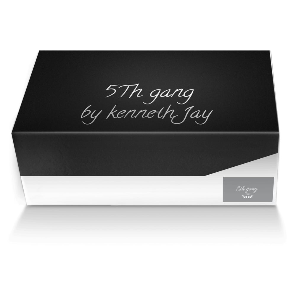5th gang custom made shoe box 5th gang artisan made in Italy shoes by Kenneth Itzunderstandable3800