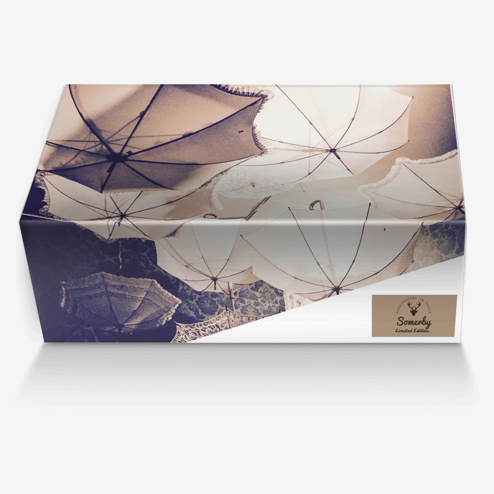 Somerby custom made in Italy shoes by Ruth Jones | Box view