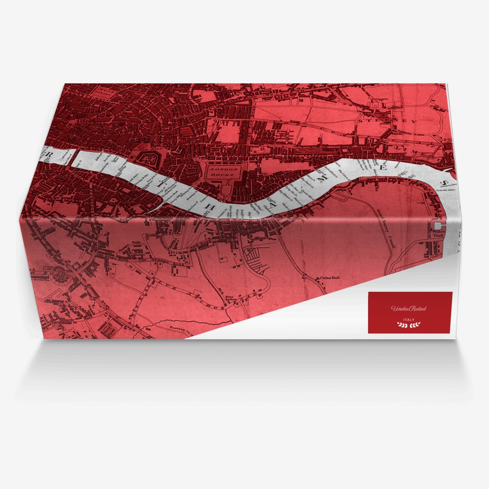 UnderRated  custom made in Italy shoes by Underrated Denim | Box view