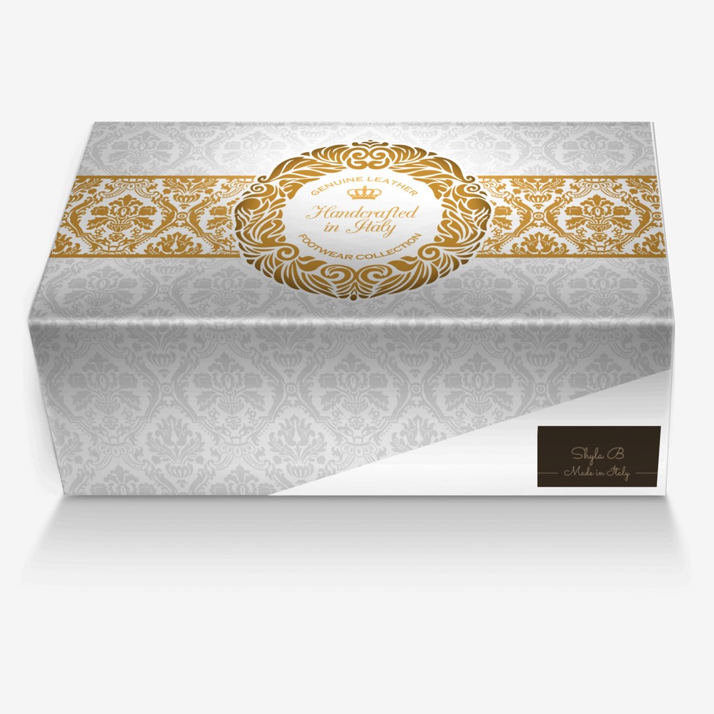Shyla B custom made in Italy shoes by Shyla Chism | Box view