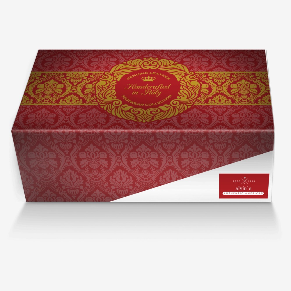 alvin`s custom made in Italy shoes by Throne Fleming | Box view