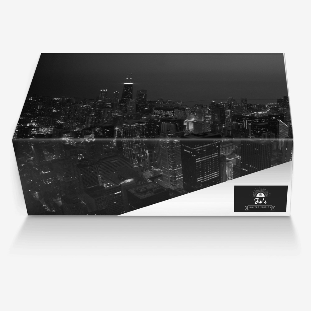 Jw's custom made in Italy shoes by Jordan Worthy | Box view