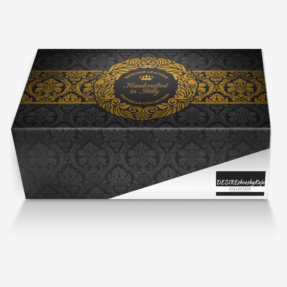 DESIREshoesbyKaja custom made in Italy shoes by Karoline Seymour | Box view