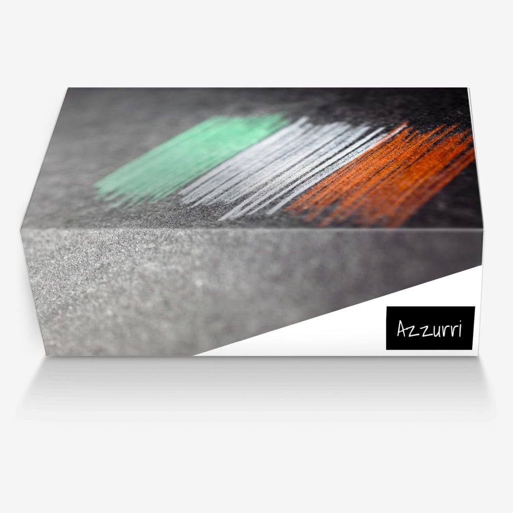 Azzurri  custom made in Italy shoes by Jacob Johansen | Box view