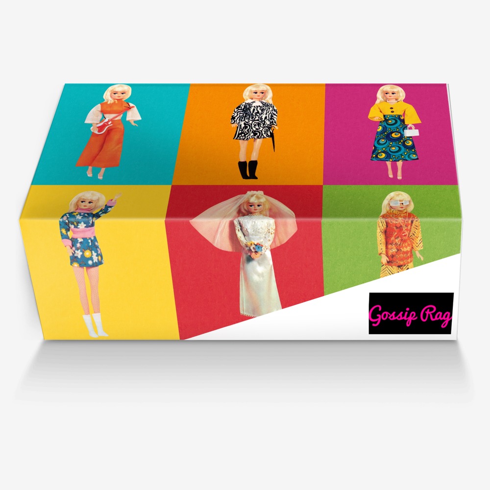 Gossip Rag custom made in Italy shoes by Dallas Harrison | Box view