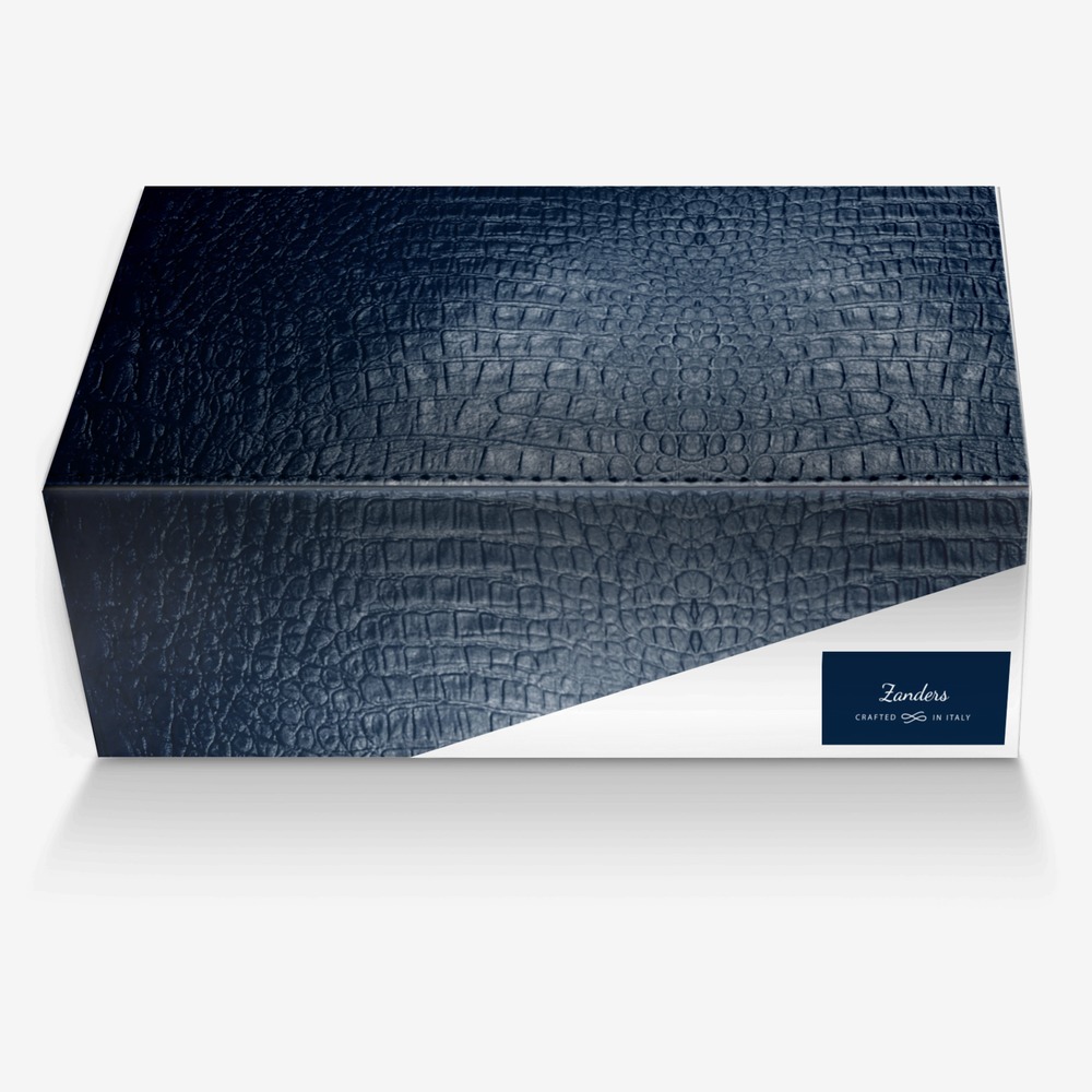 Zanders custom made in Italy shoes by Alex Illman | Box view