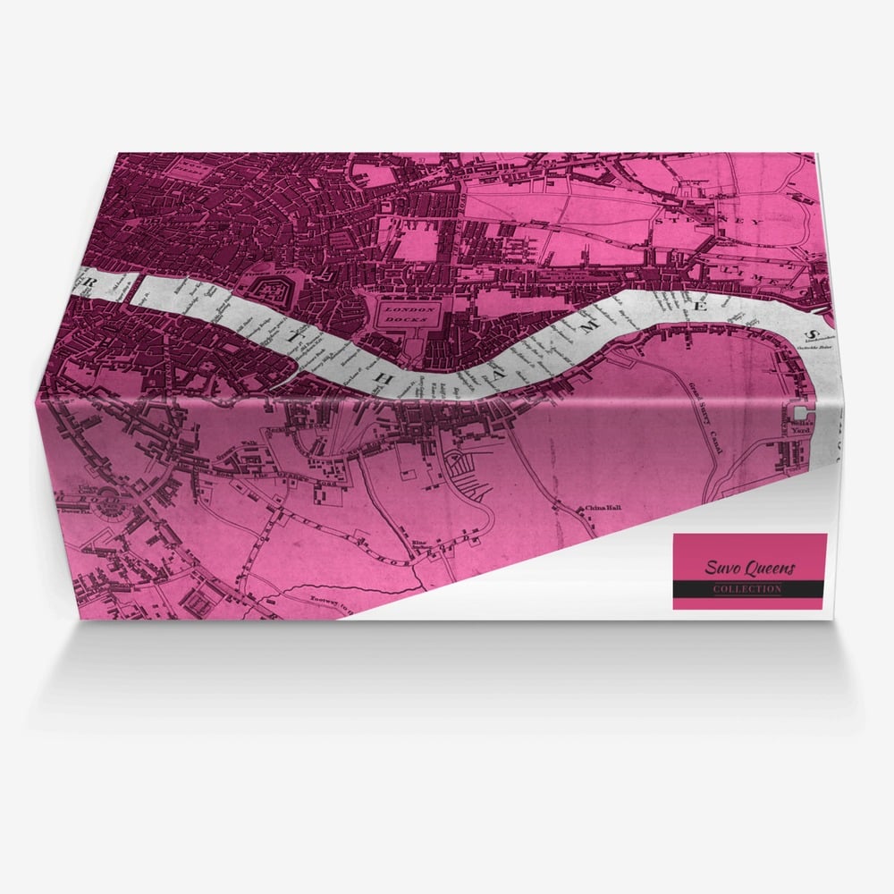 Suvo Queens custom made in Italy shoes by Wilbert White | Box view