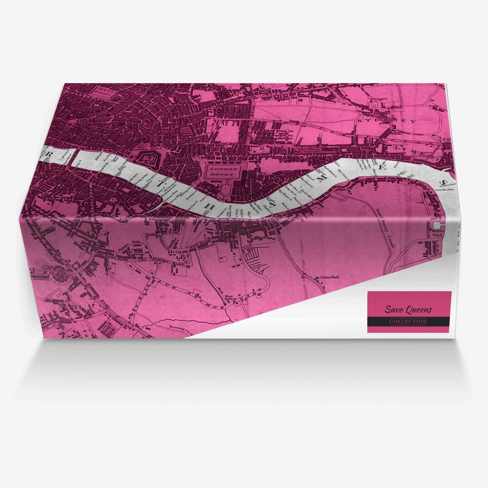 Suvo Queens  custom made in Italy shoes by Wilbert White | Box view
