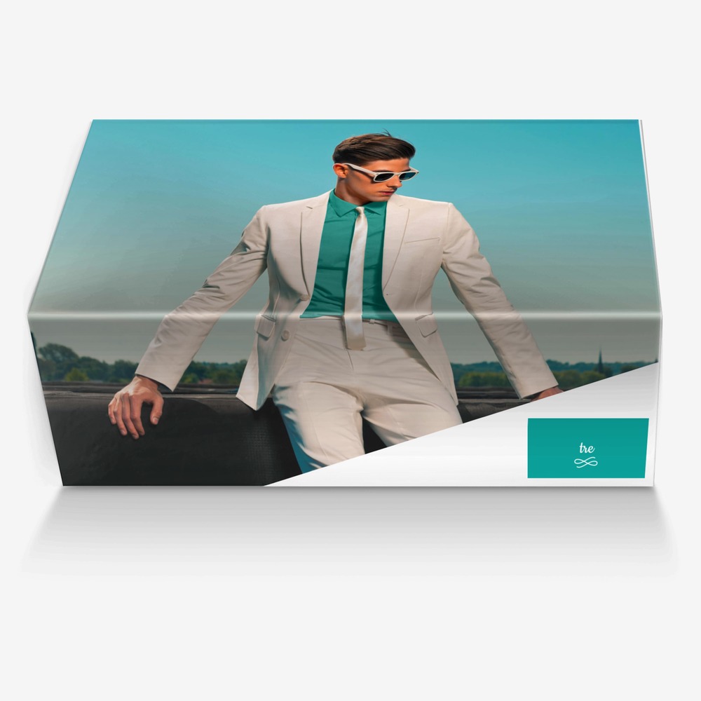 tre custom made in Italy shoes by Tanorris Paynne | Box view