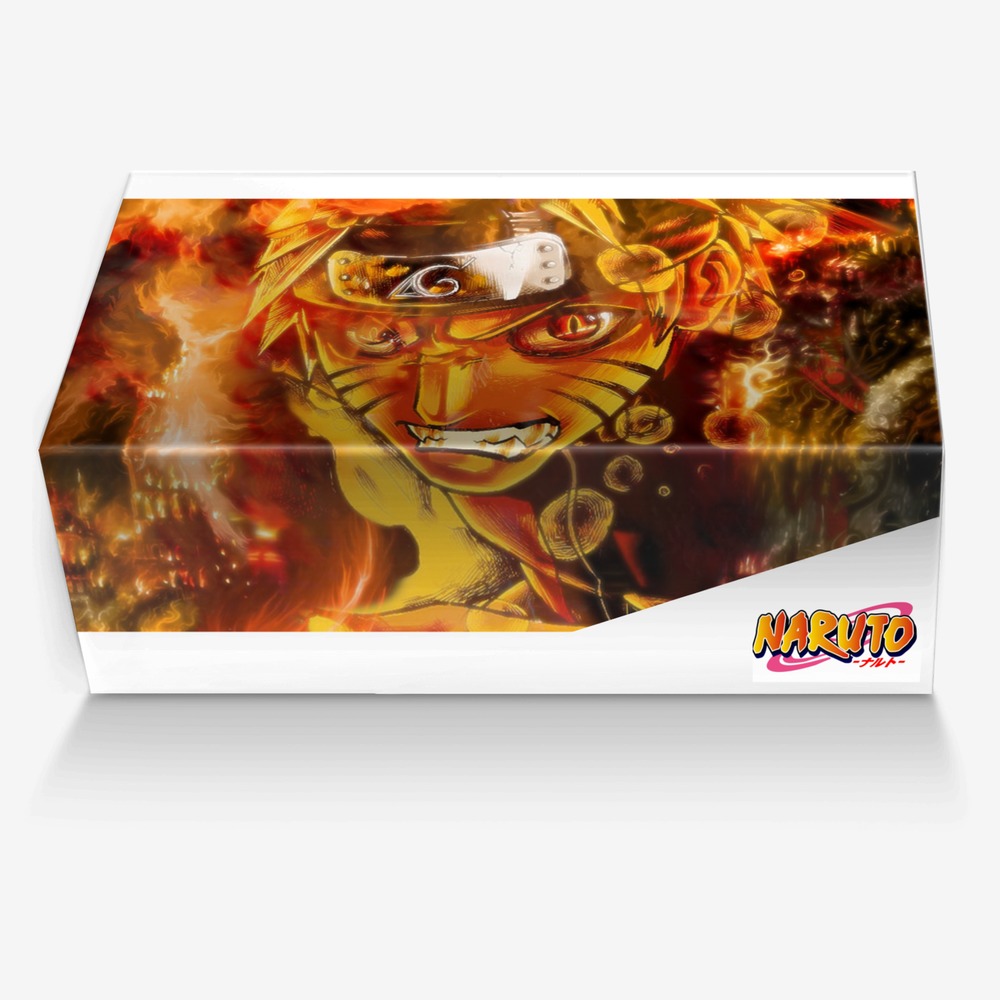 Naruto custom made in Italy shoes by Carter Stone | Box view