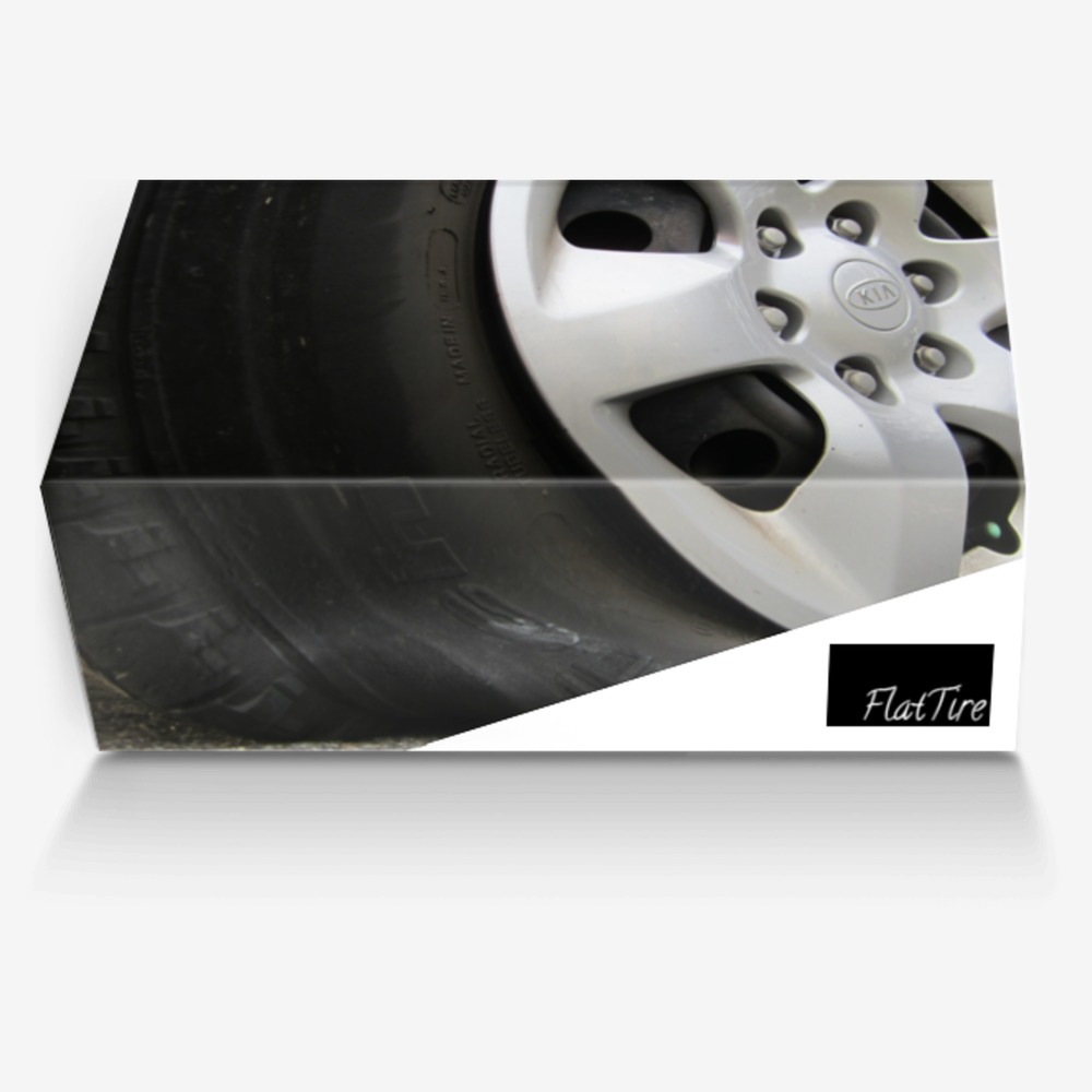 FlatTire custom made in Italy shoes by Erin Bailey | Box view