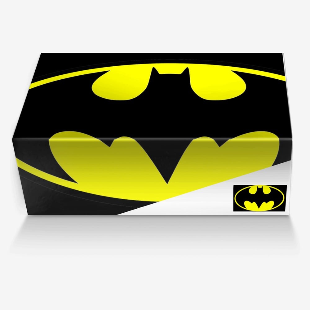 BATMAN custom made in Italy shoes by Alexander Martinez | Box view