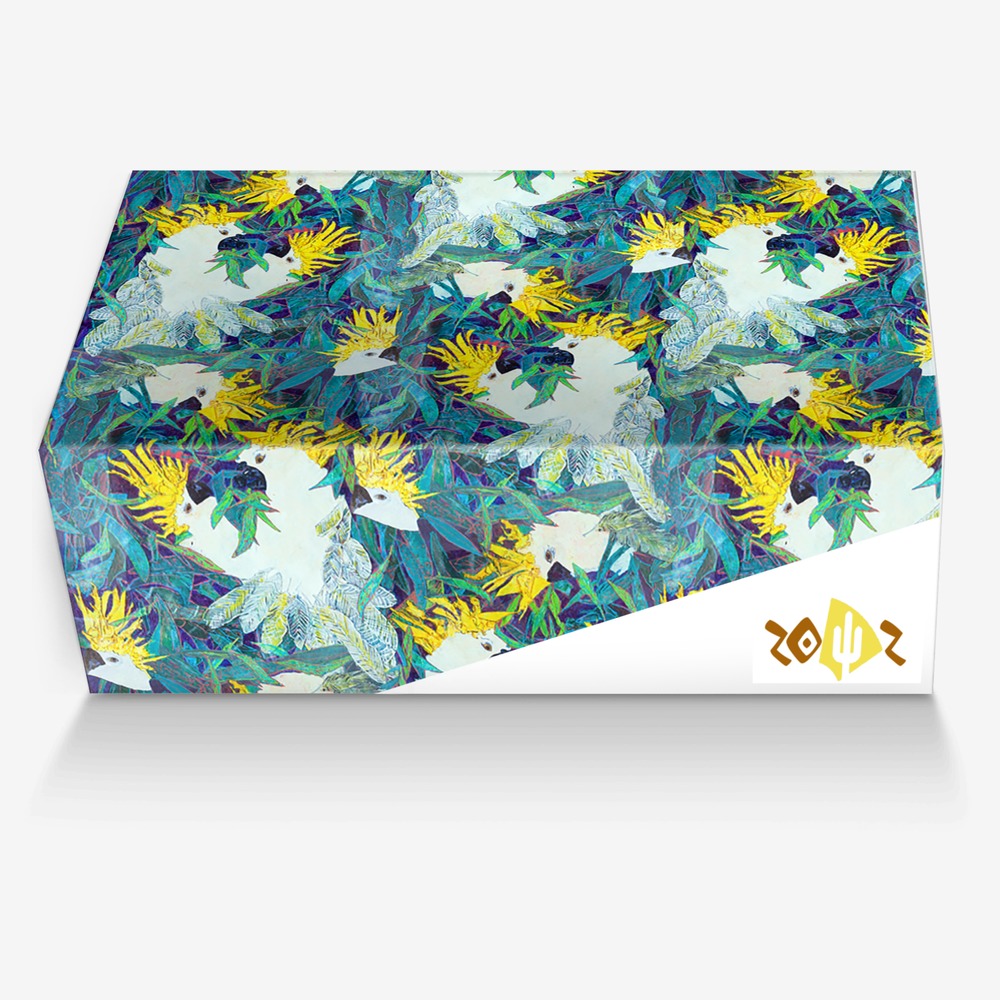 ZOYZ - "Bright Sparks" custom made in Italy shoes by Zoya Kraus | Box view