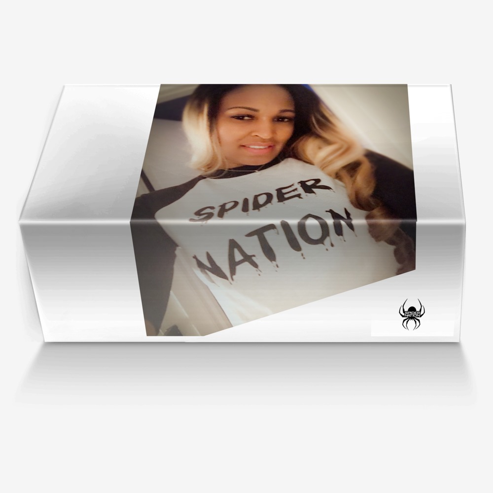 Spidernation  custom made in Italy shoes by Laketha | Box view