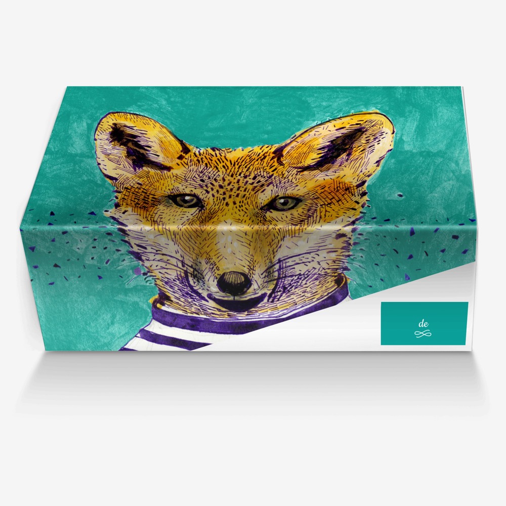 de custom made in Italy shoes by Demetrius Williams | Box view