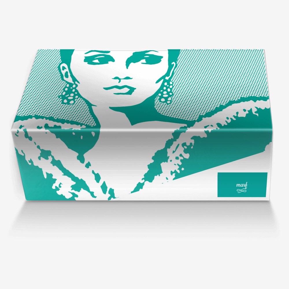 marf custom made in Italy shoes by Maria Judith Rivas Figueredo | Box view