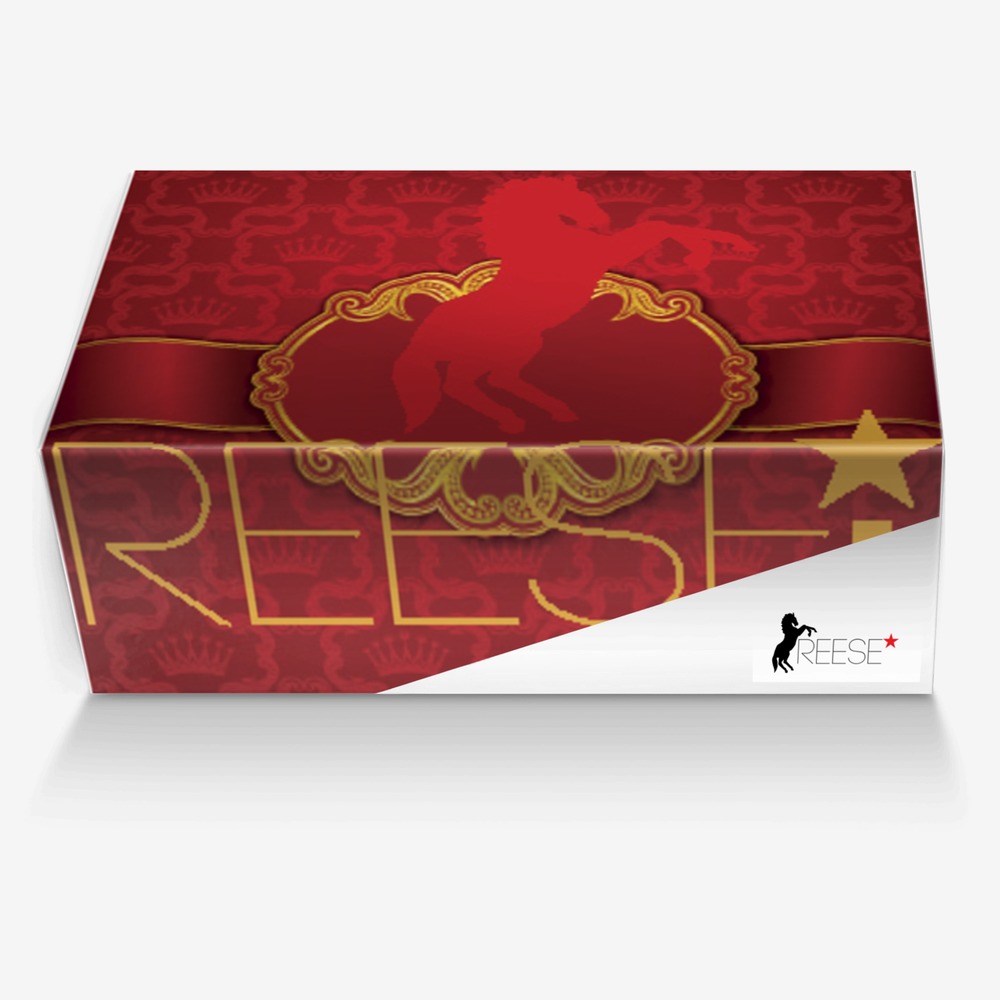 Red Drop custom made in Italy shoes by Maurice Joway | Box view