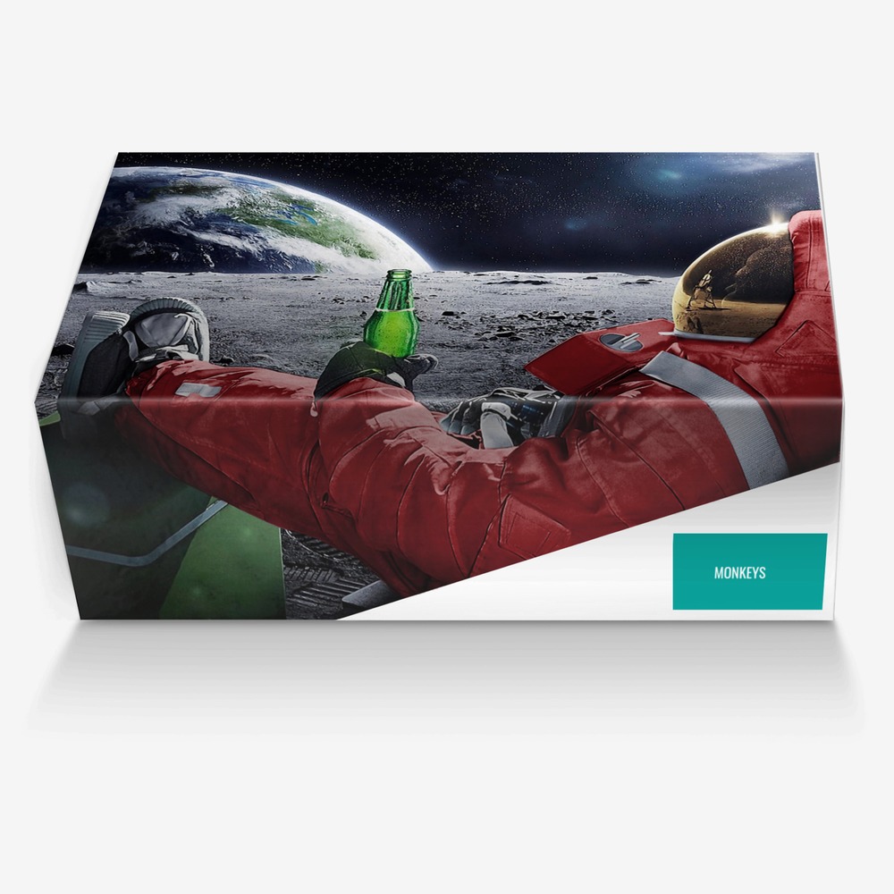MONKEYS custom made in Italy shoes by Bluetooth Monkey | Box view