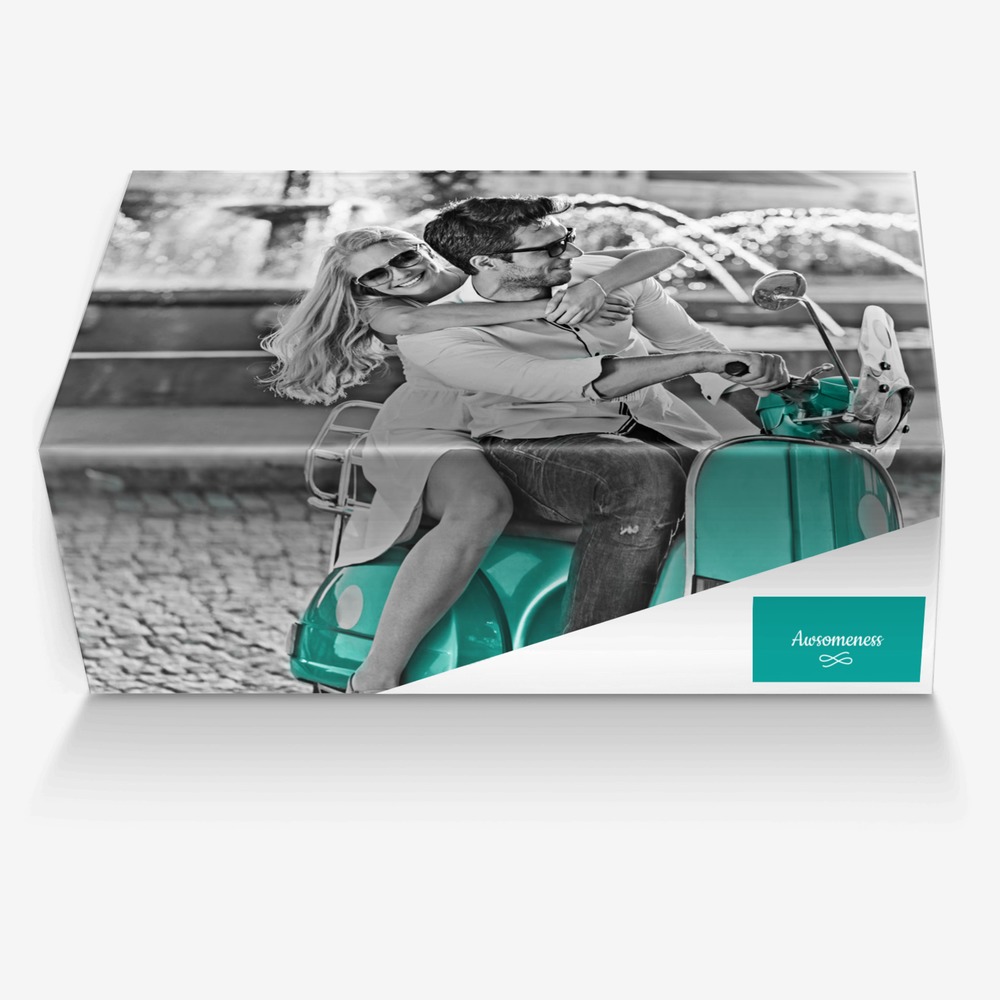 Awsomeness custom made in Italy shoes by Mackenzie Adams | Box view
