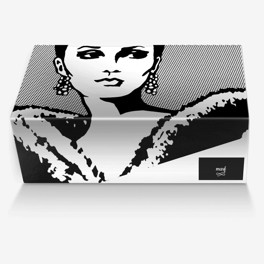 marf custom made in Italy shoes by Maria Judith Rivas Figueredo | Box view