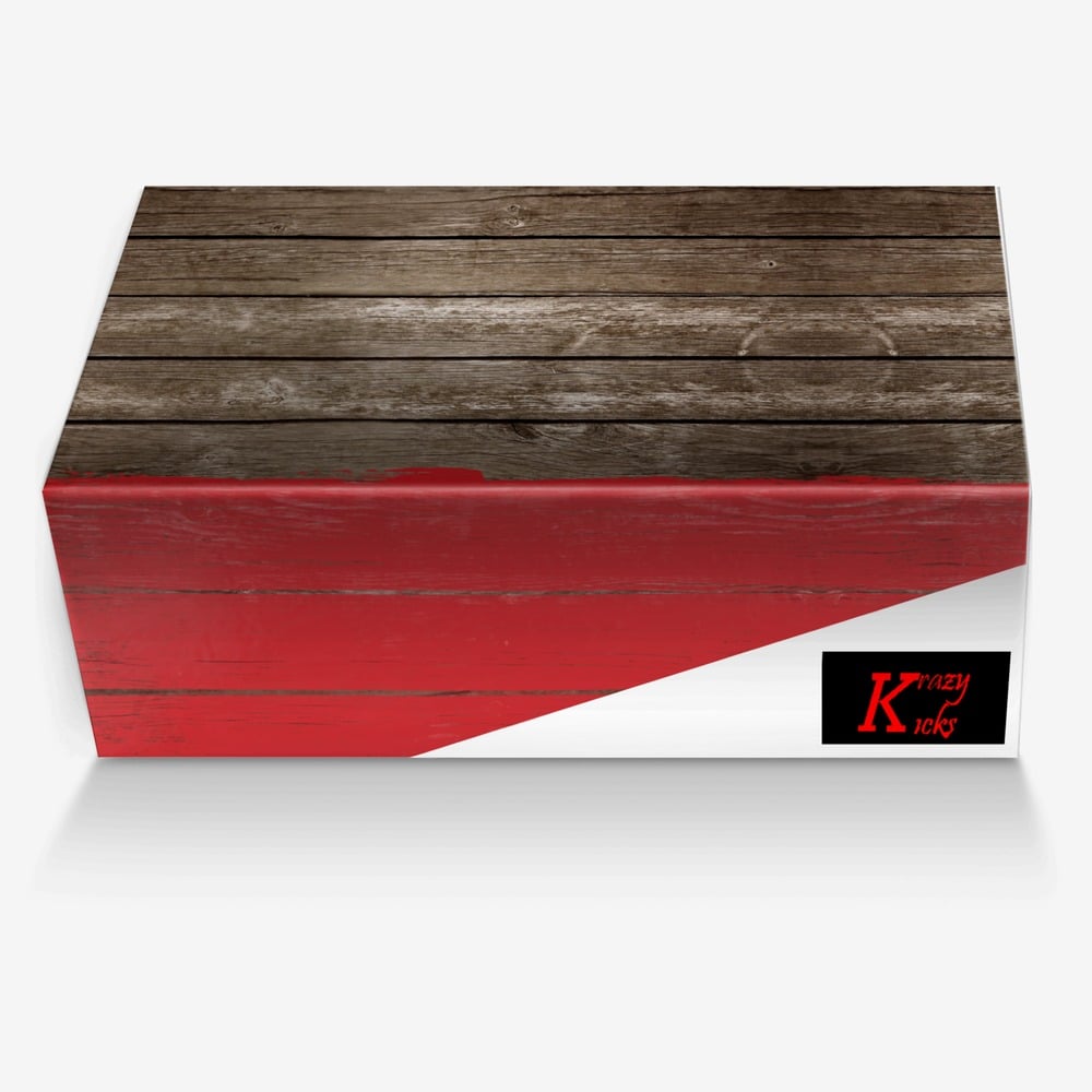 Krazy Kicks custom made in Italy shoes by Ki | Box view
